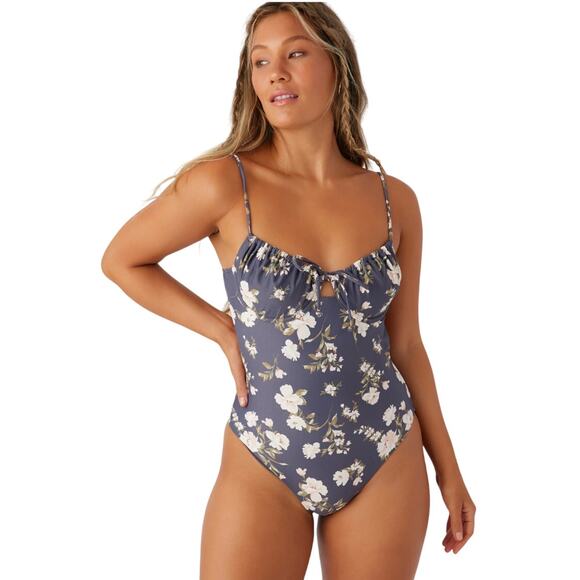 O'Neill Kendra Floral Kailua Underwire One-Piece Swimsuit - XS - NWT - Picture 1 of 9